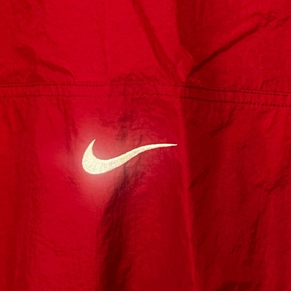 Nike Windrunner Vintage 90s Windbreaker Mens L Alabama Crimson Burgundy 80s 1480 - Picture 2 of 8